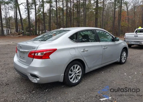 2018 Nissan Sentra Sv из США, поврежденный, VIN 3N1AB7AP6JY207585